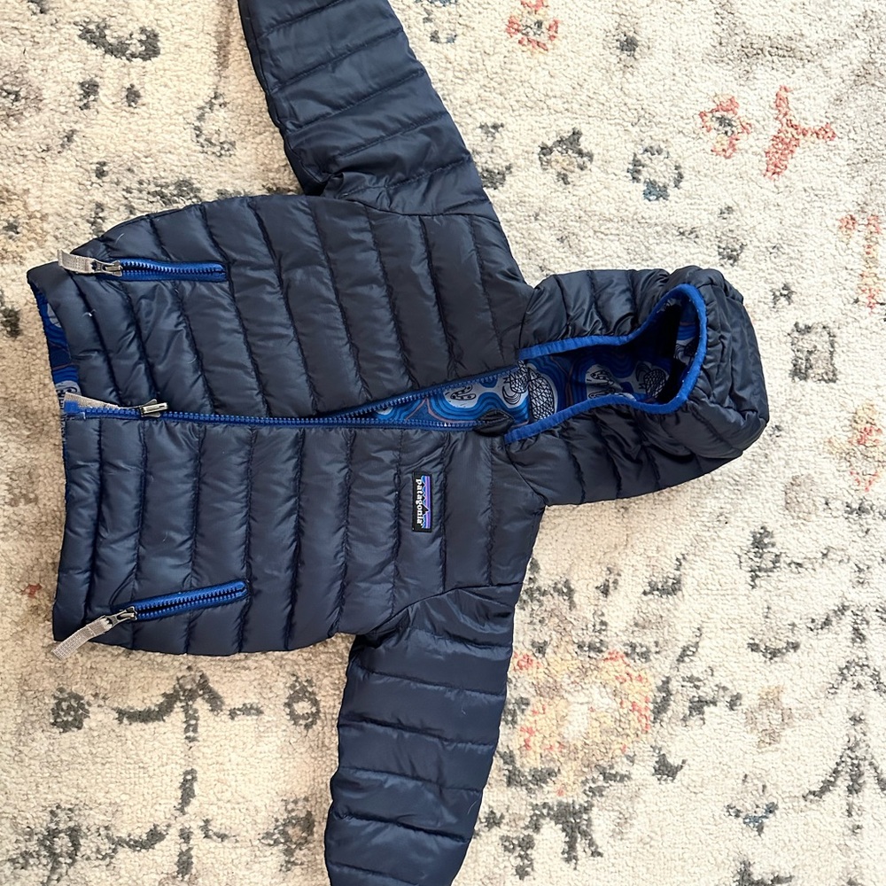 Toddler Patagonia 12-18month Navy Blue Puffer Jacket